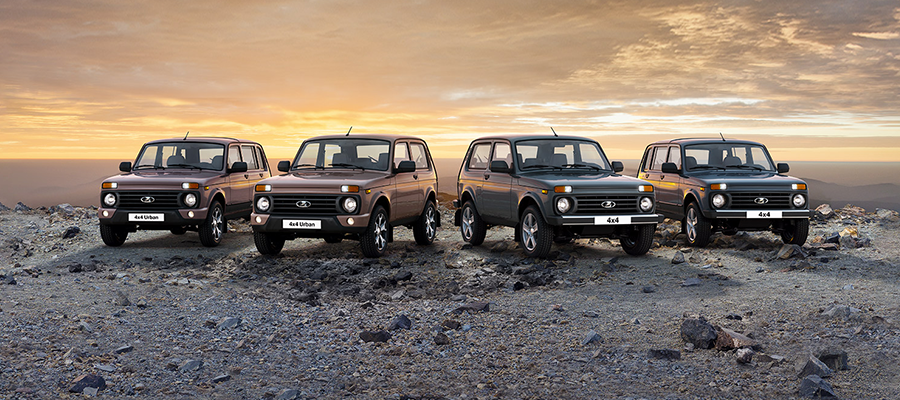 Обновленная LADA 4x4 в ДЦ «Авторегион»